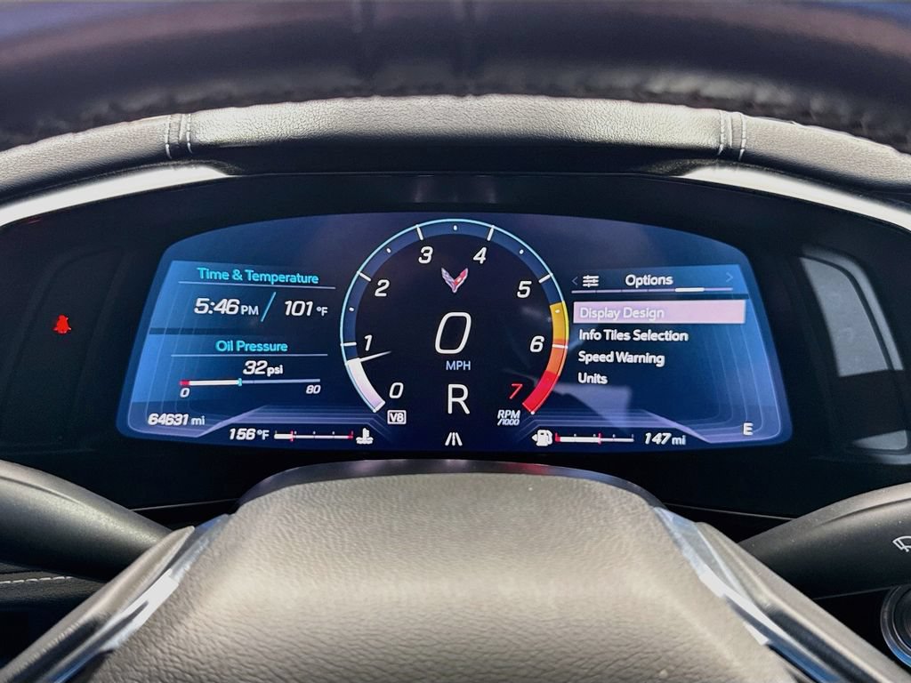 Used 2021 Chevrolet Corvette Stingray Coupe w/ Body-Color Dual Roof Package RWD image 29