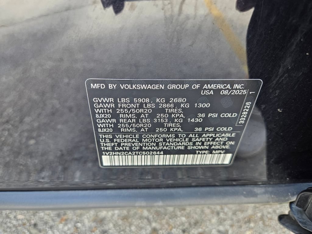 Used 2026 Volkswagen Atlas SE AWD/4WD image 34