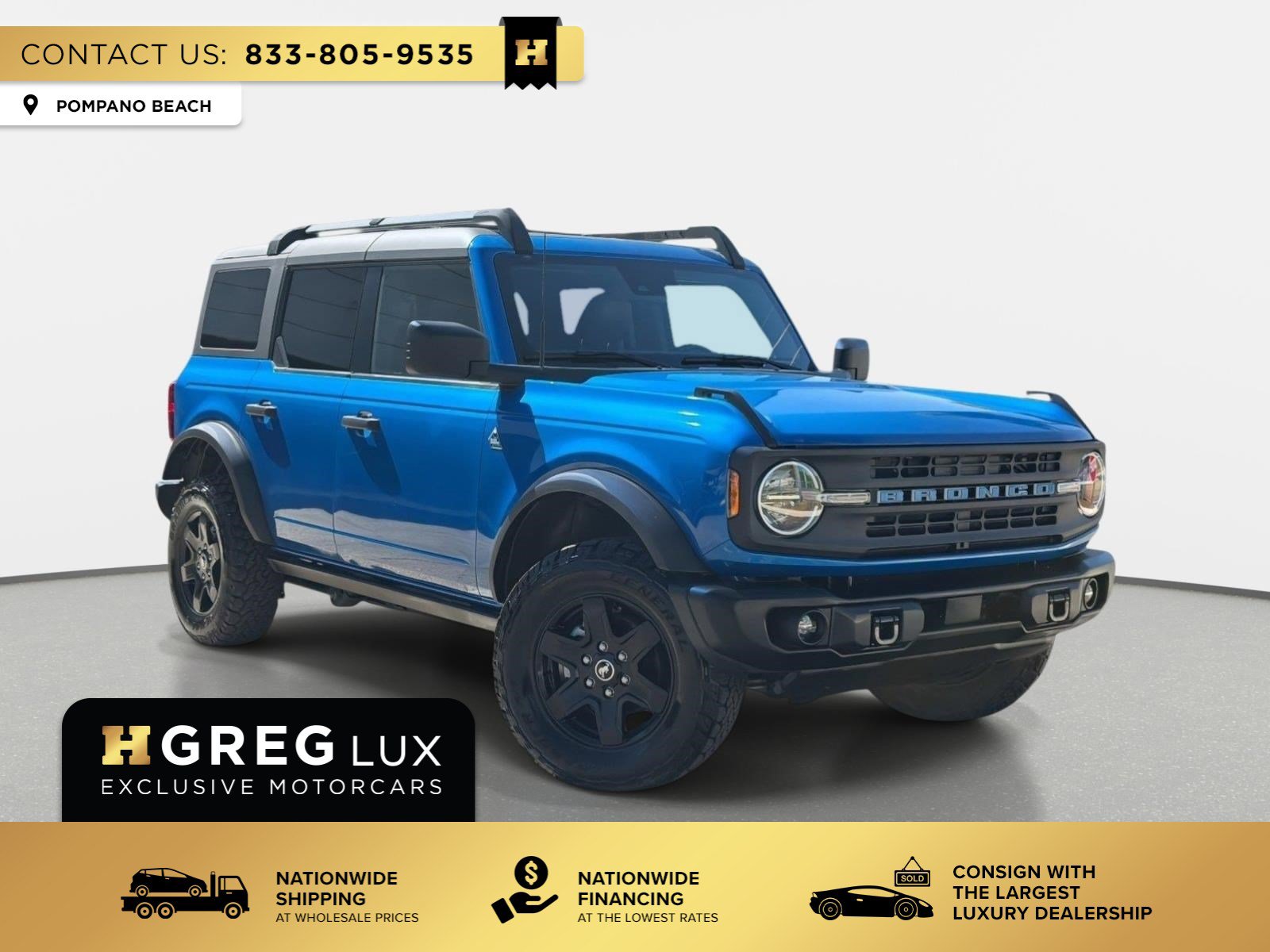 Used 2024 Ford Bronco Black Diamond AWD/4WD video 1