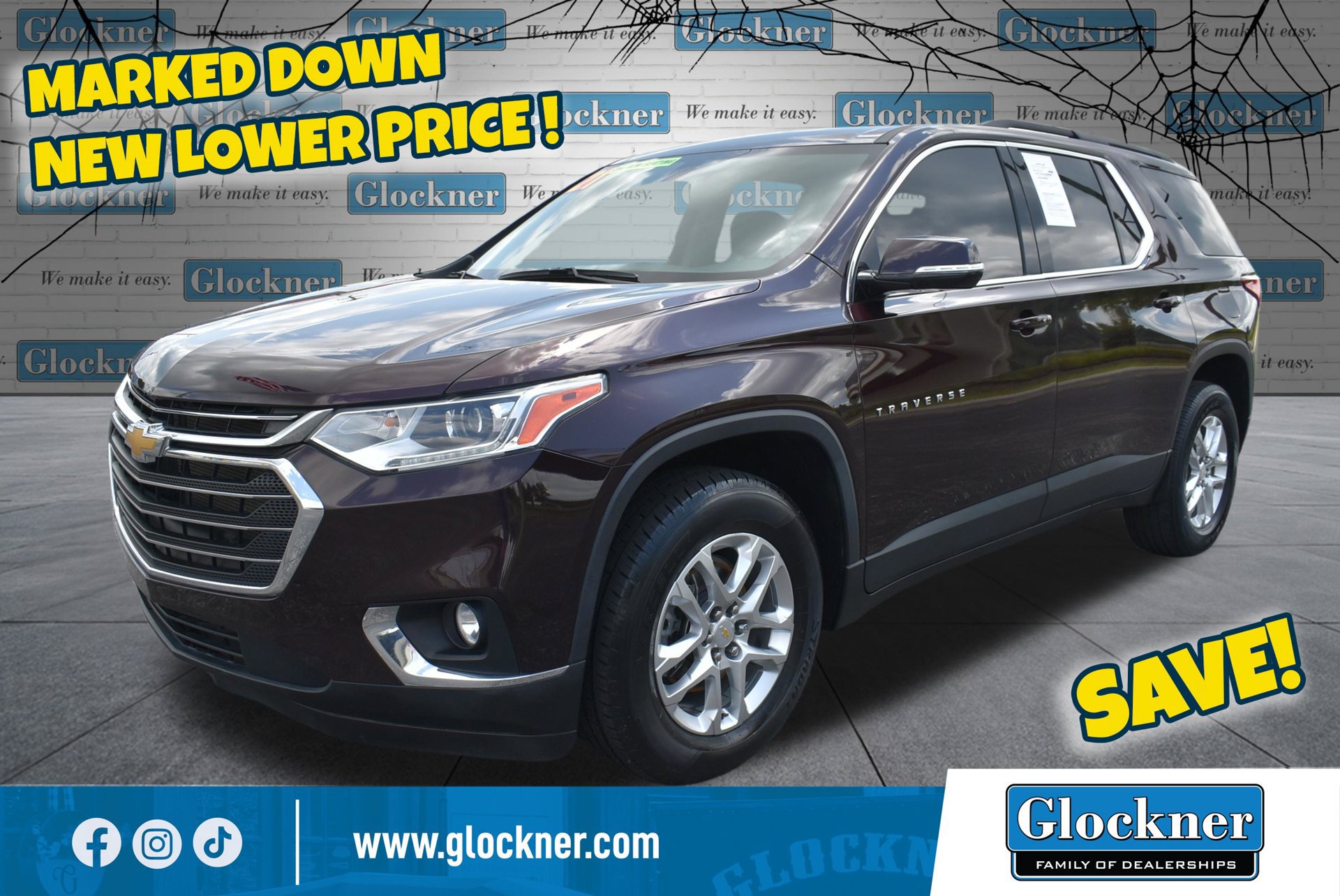 Used 2021 Chevrolet Traverse LT FWD image 1