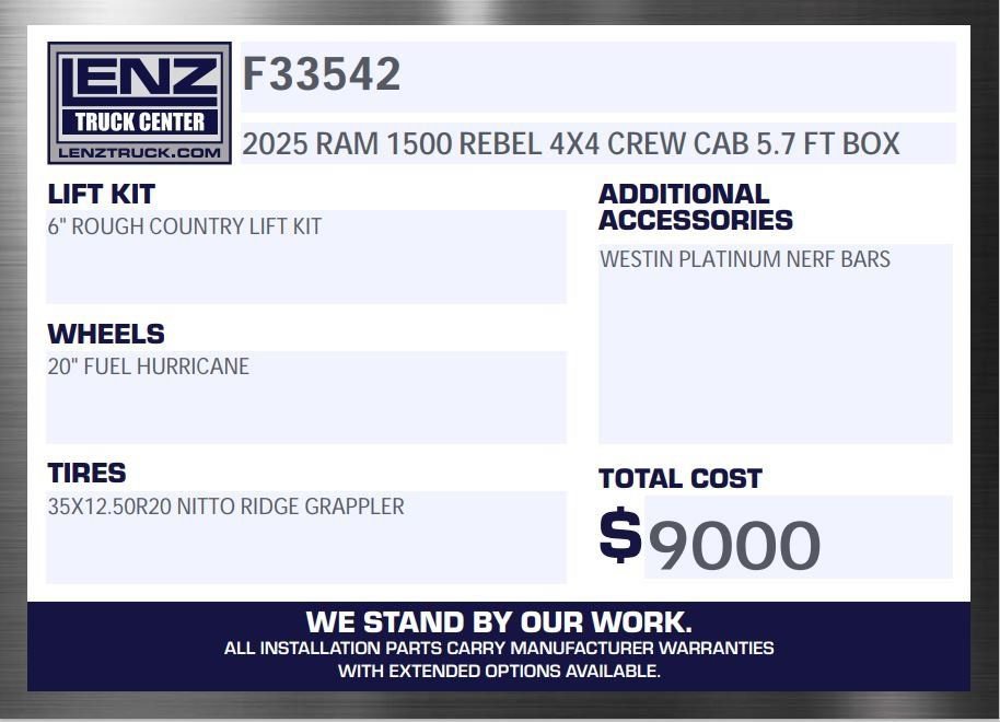 Used 2025 RAM 1500 Rebel video 2