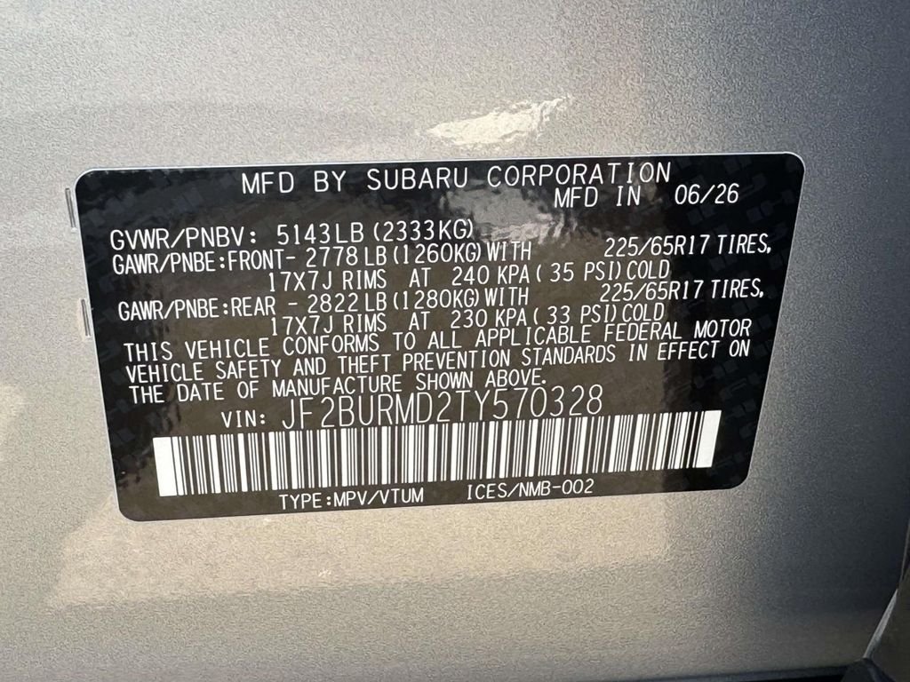 New 2026 Subaru Outback Wilderness AWD/4WD image 25