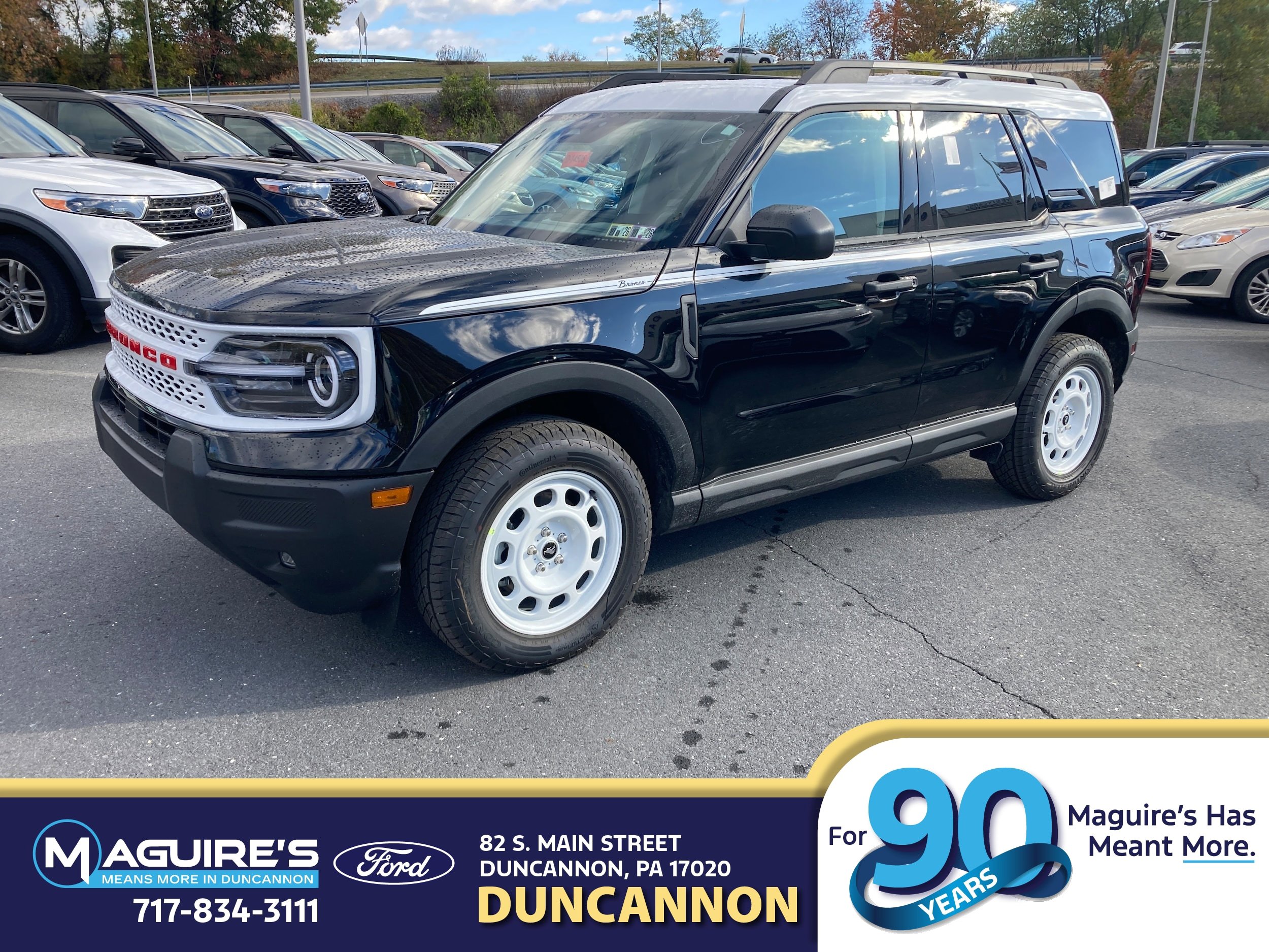 New 2025 Ford Bronco Sport Heritage w/ Convenience Package AWD/4WD video 1