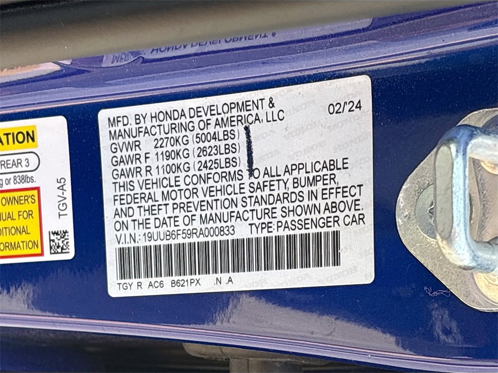 Used 2024 Acura TLX SH-AWD w/ A-SPEC Pkg image 32