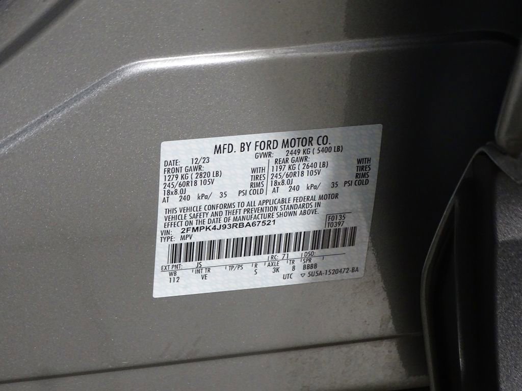 Used 2024 Ford Edge SEL AWD/4WD image 20