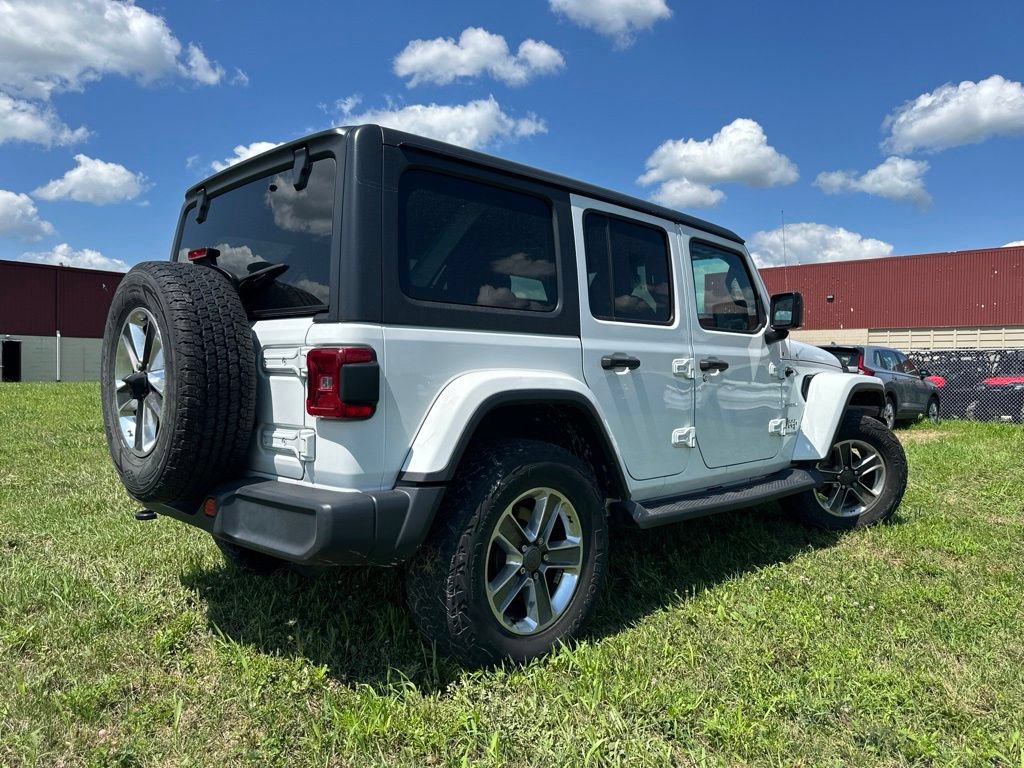 Used 2021 Jeep Wrangler Unlimited Sahara w/ LED Lighting Group AWD/4WD image 12