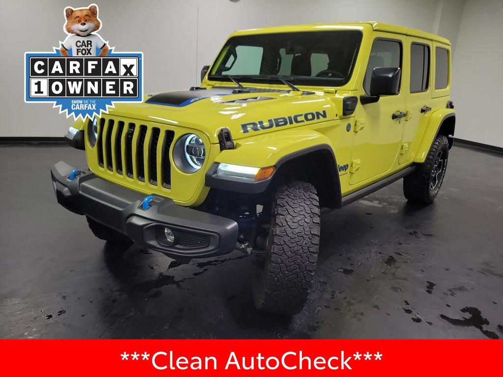 Used 2023 Jeep Wrangler Unlimited Rubicon 4xe w/ Cold Weather Group AWD/4WD image 4