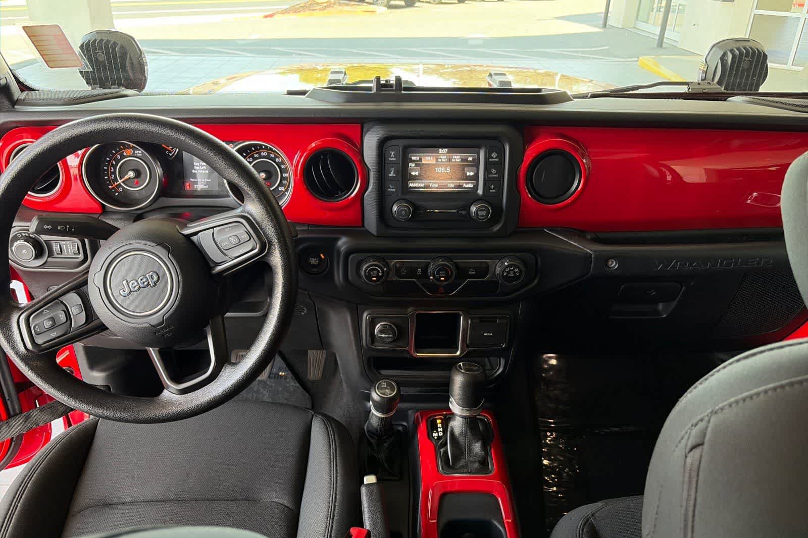 Used 2021 Jeep Wrangler Sport AWD/4WD image 3