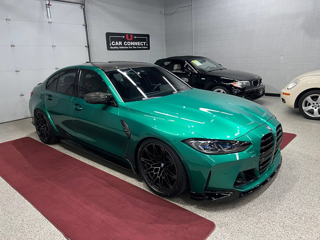 Used 2021 BMW M3 w/ Executive Package RWD image 13
