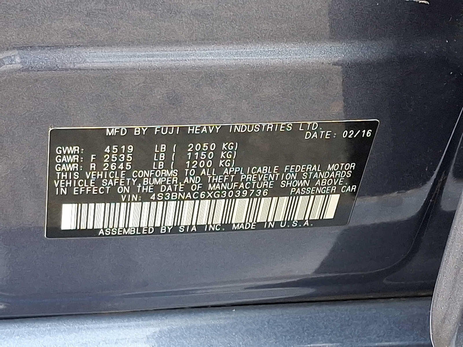 Used 2016 Subaru Legacy 2.5i Premium AWD/4WD image 28