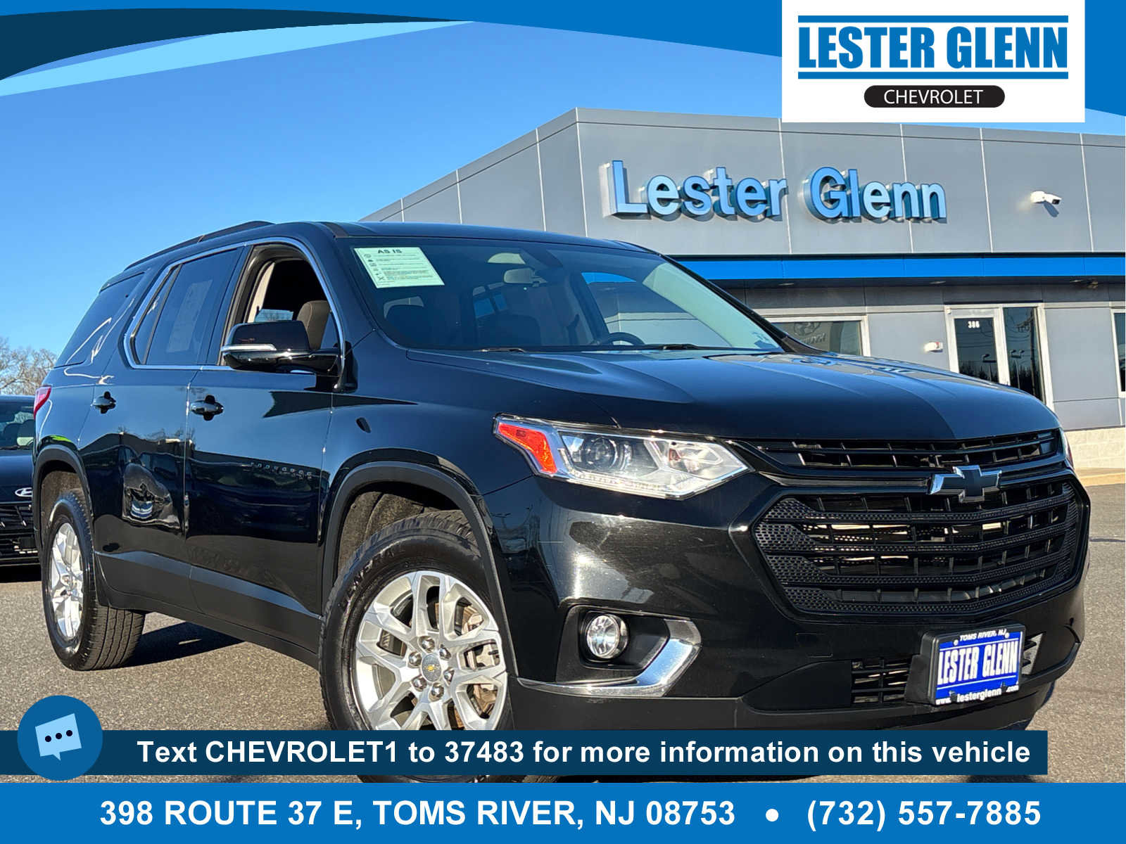 Used 2019 Chevrolet Traverse LT w/ LPO, Blackout Package image 1