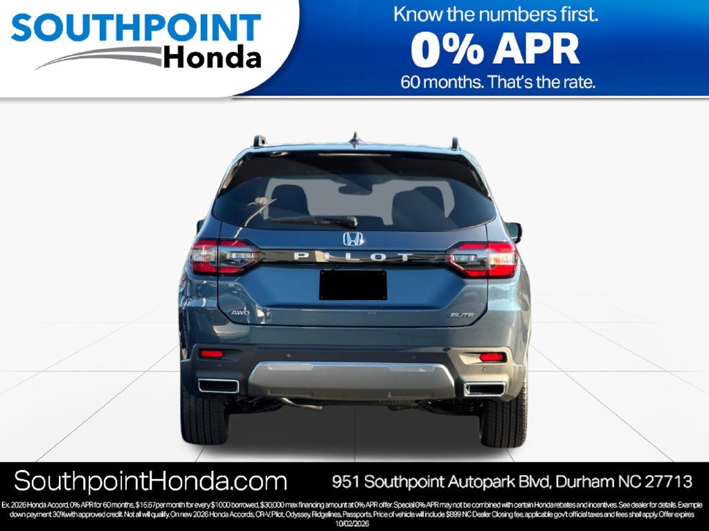 New 2026 Honda Pilot Elite image 5