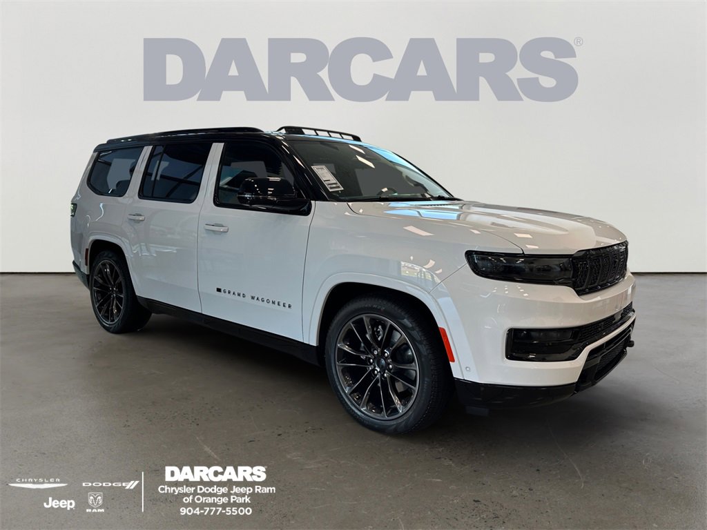 New 2025 Jeep Grand Wagoneer Series II Obsidian w/ Quick Order Packagew 28T