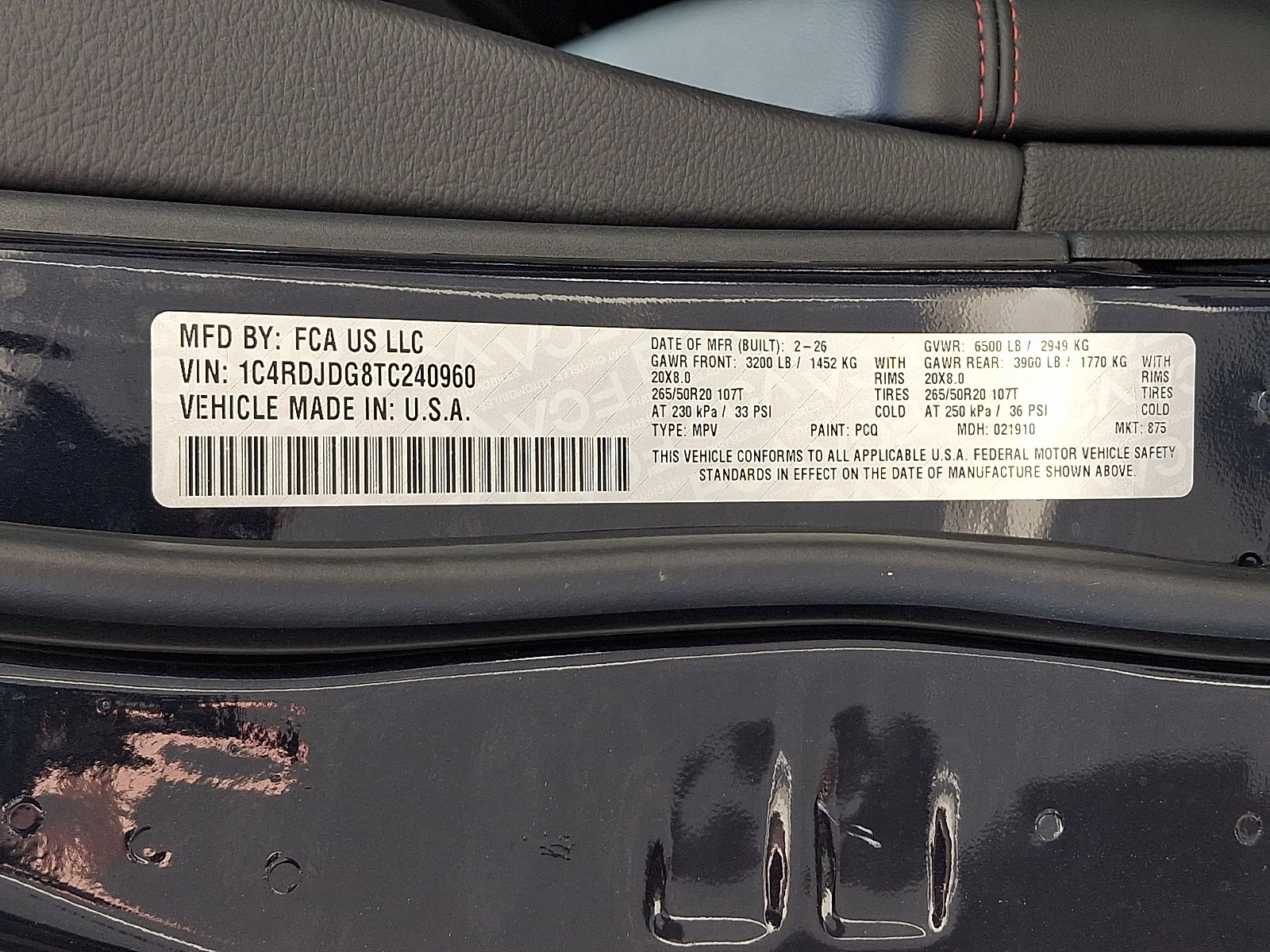 New 2026 Dodge Durango GT AWD/4WD image 18