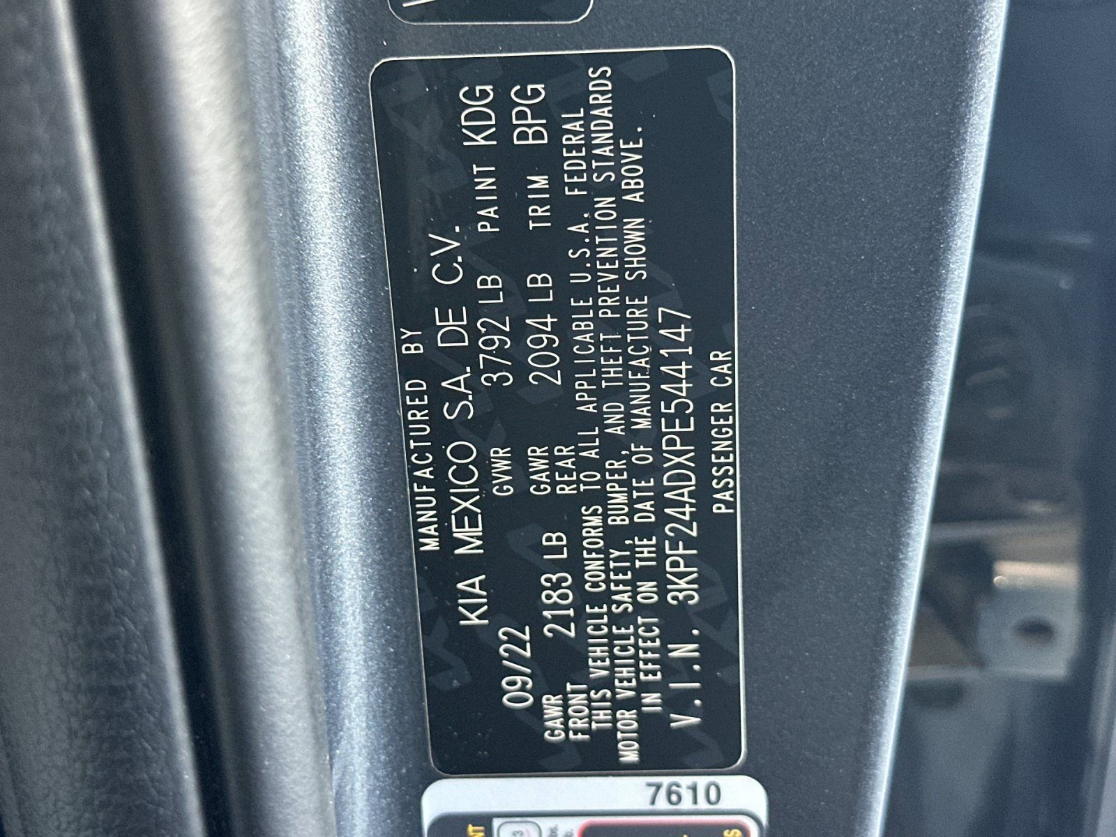 Certified 2023 Kia Forte LXS w/ LXS Technology Package image 36