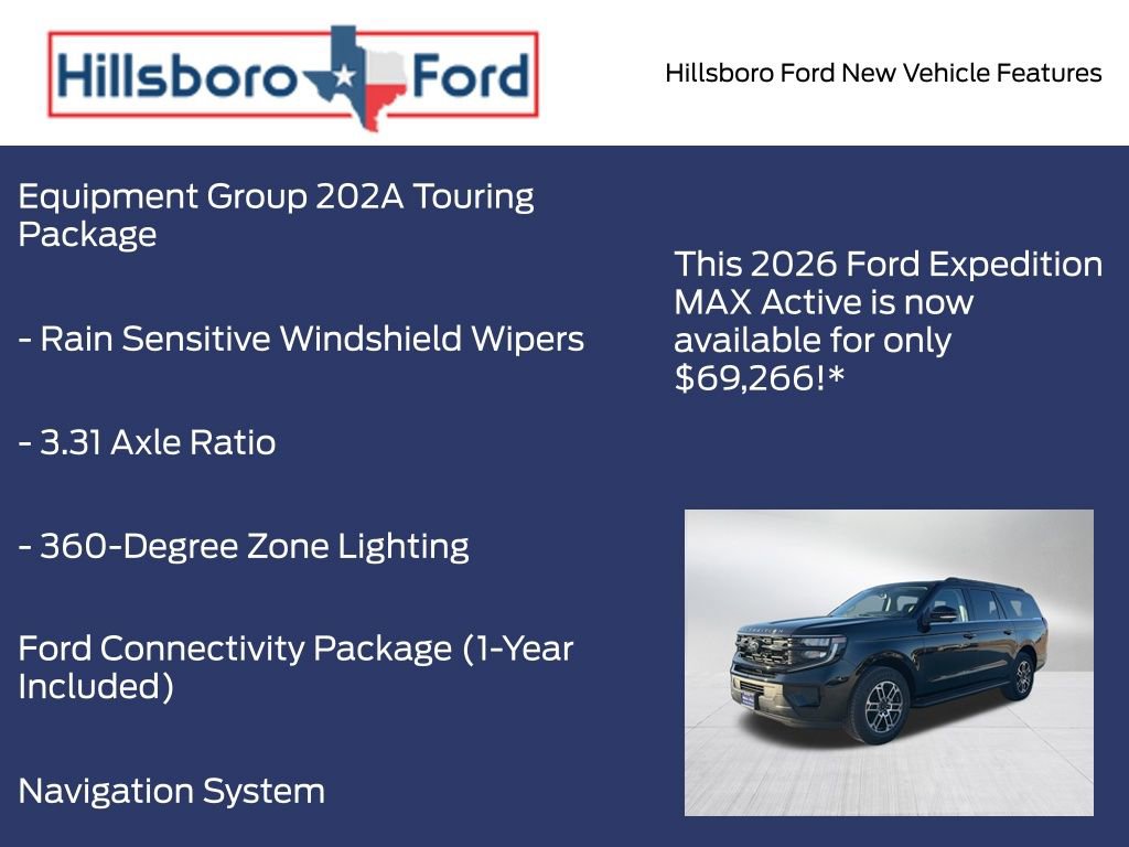 New 2026 Ford Expedition Max Active RWD image 19