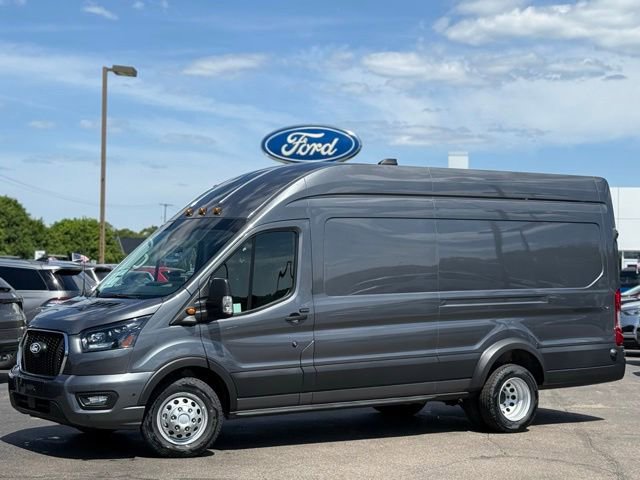 New 2026 Ford Transit 350 148 High Roof Extended DRW w/ Upfitter Package