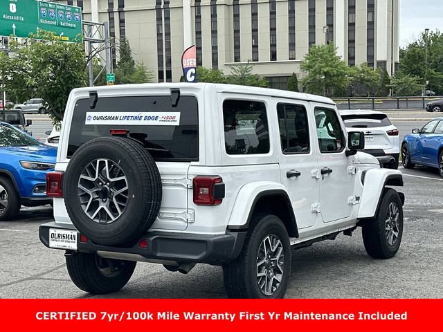 Used 2025 Jeep Wrangler Unlimited Sahara AWD/4WD image 3