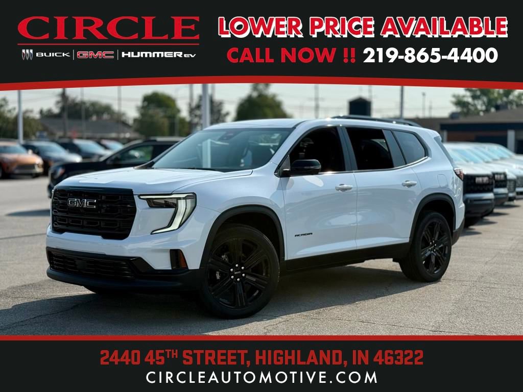 New 2026 GMC Acadia Elevation w/ Black Edition