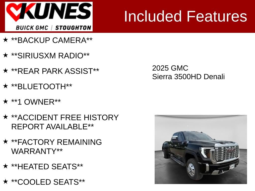 Used 2025 GMC Sierra 3500 Denali AWD/4WD image 2