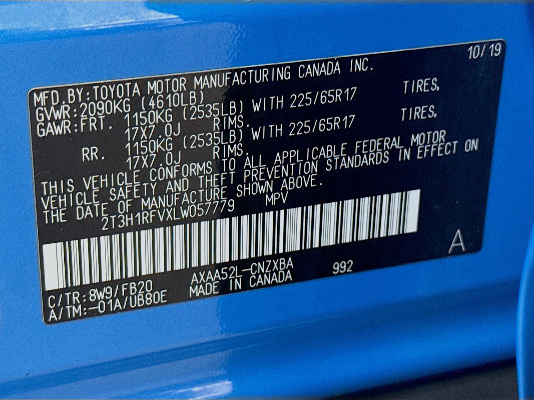 Used 2020 Toyota RAV4 LE image 39