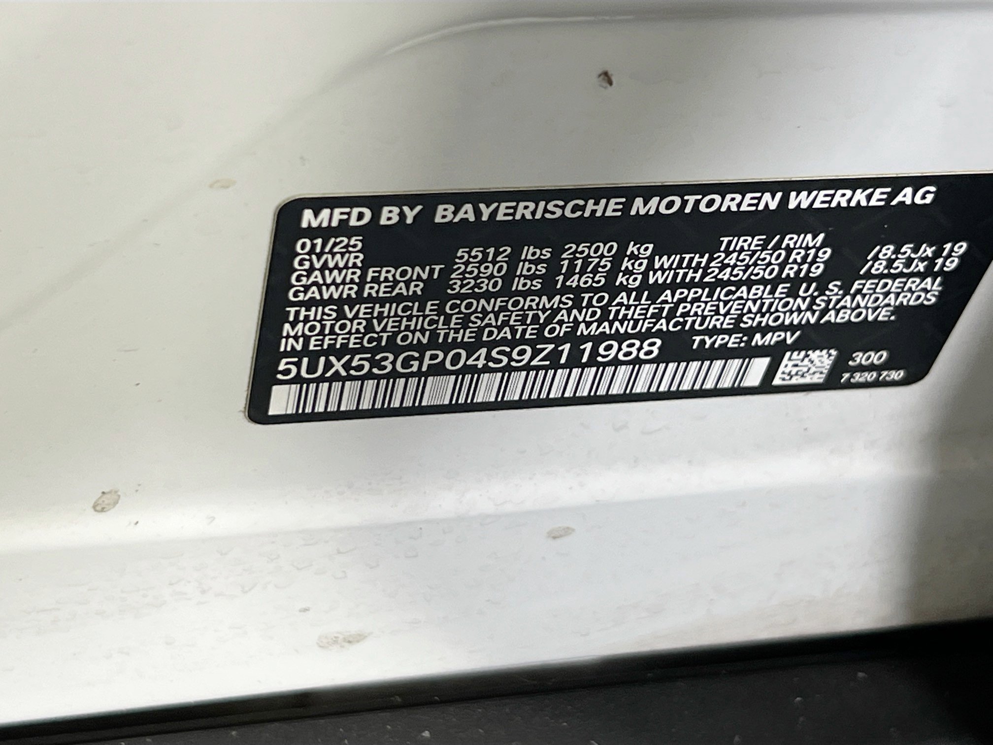 Used 2025 BMW X3 xDrive30i w/ Convenience Package image 30