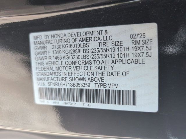Used 2025 Honda Odyssey Sport-L image 35