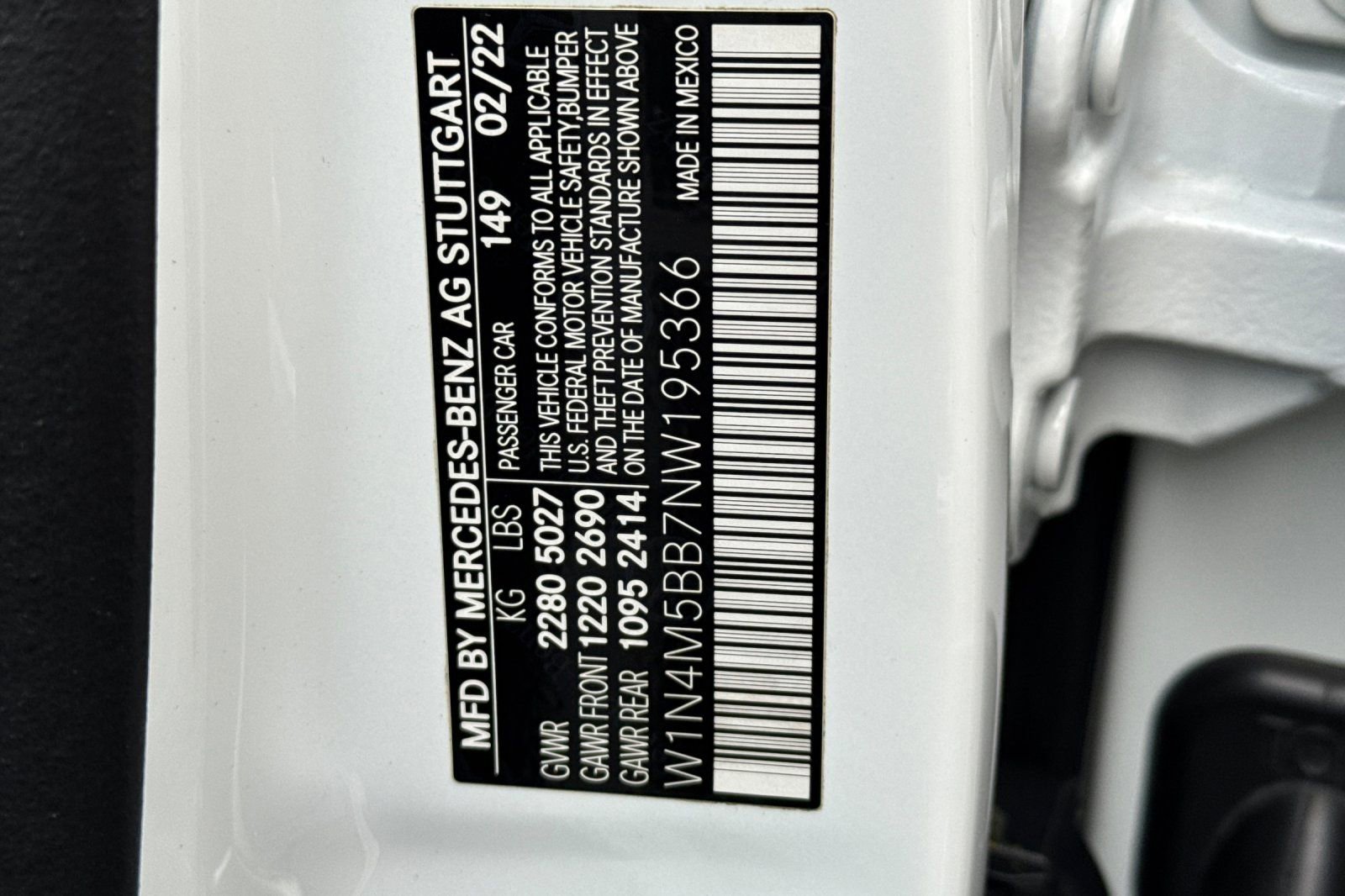 Certified 2022 Mercedes-Benz GLB 35 AMG GLB 35 AMG image 39