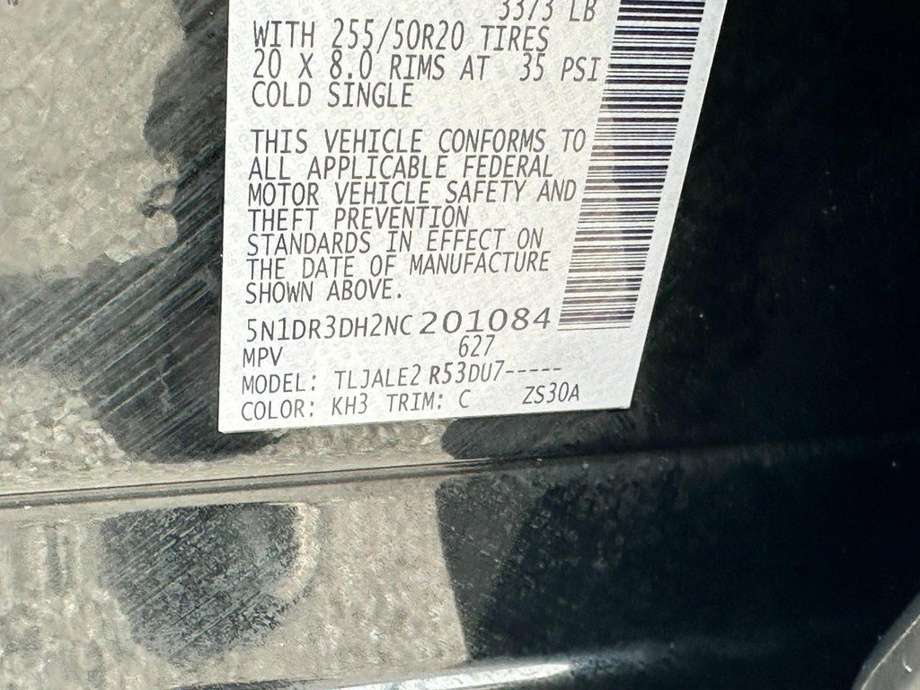 Used 2022 Nissan Pathfinder Platinum w/ Cargo Package image 29