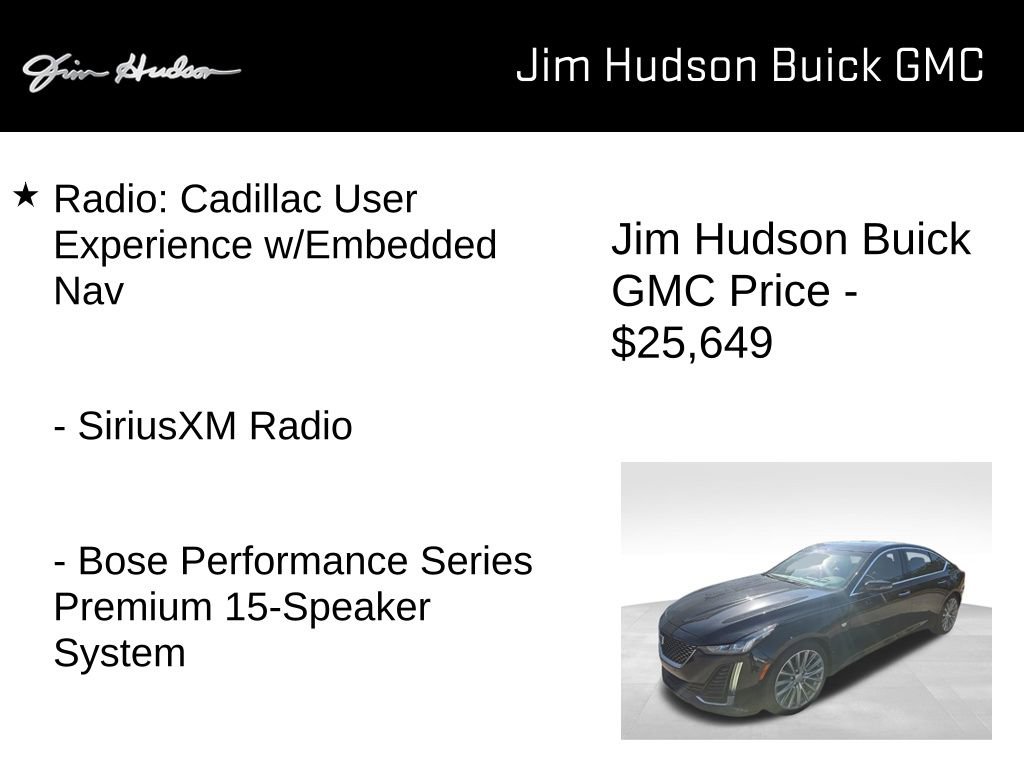Used 2020 Cadillac CT5 Premium Luxury w/ Platinum Package RWD image 12