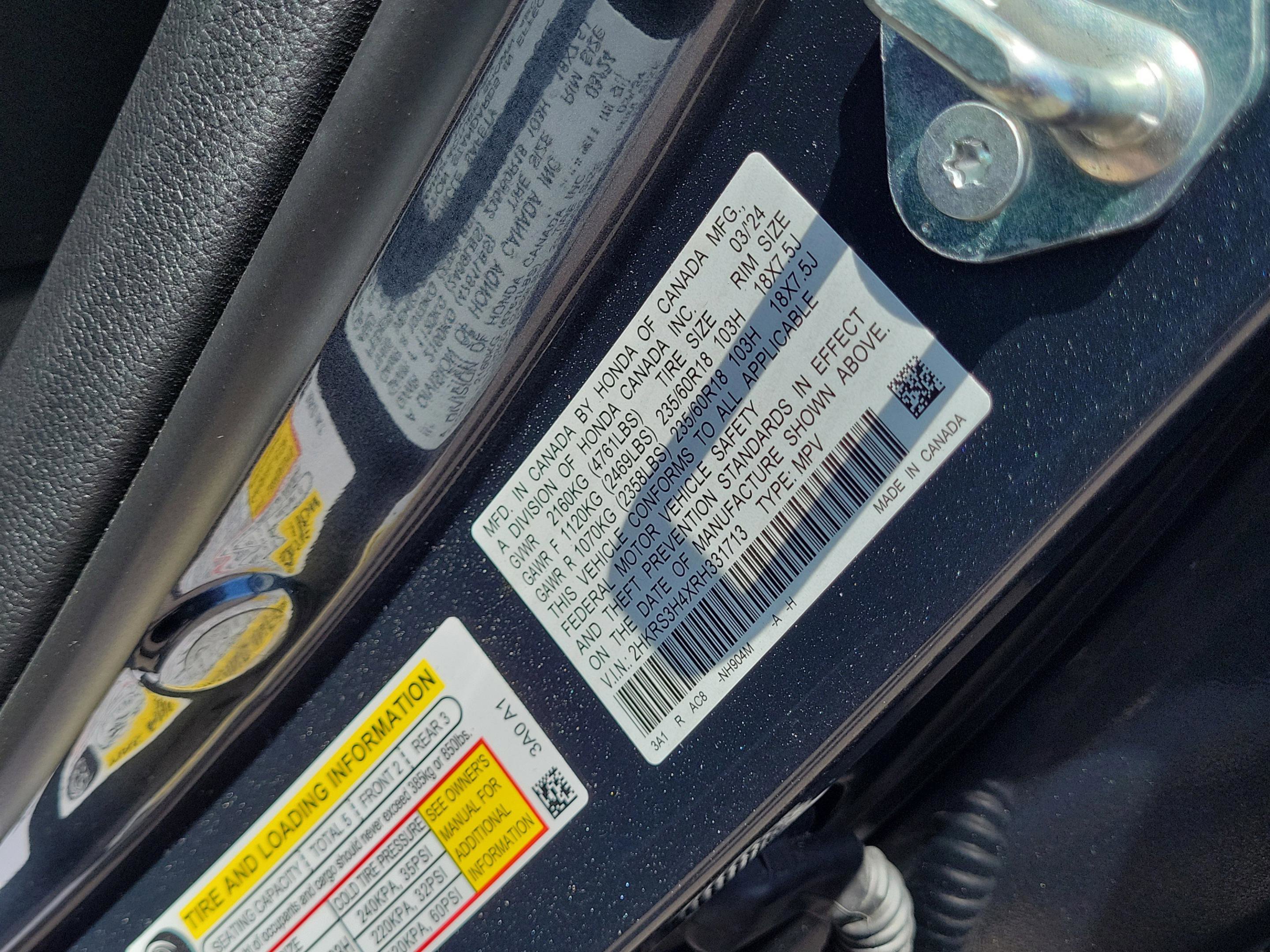 Certified 2024 Honda CR-V EX image 32