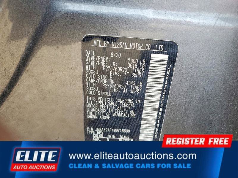 Used 2021 INFINITI QX80 Luxe RWD image 26