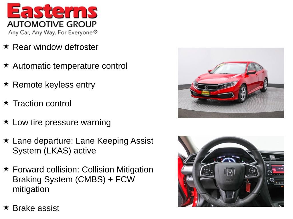 Used 2020 Honda Civic LX image 11