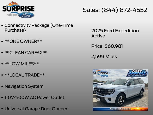 Certified 2025 Ford Expedition Active AWD/4WD image 17