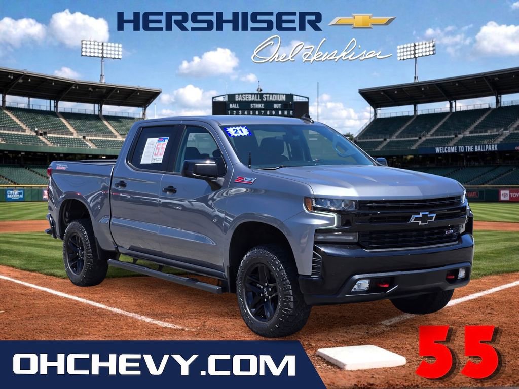 Used 2021 Chevrolet Silverado 1500 LT Trail Boss AWD/4WD image 1