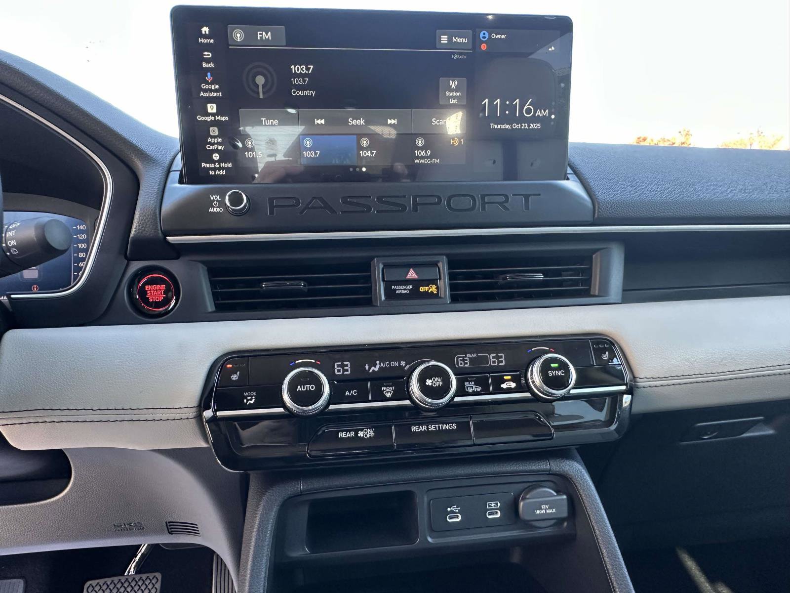 New 2026 Honda Passport RTL image 3