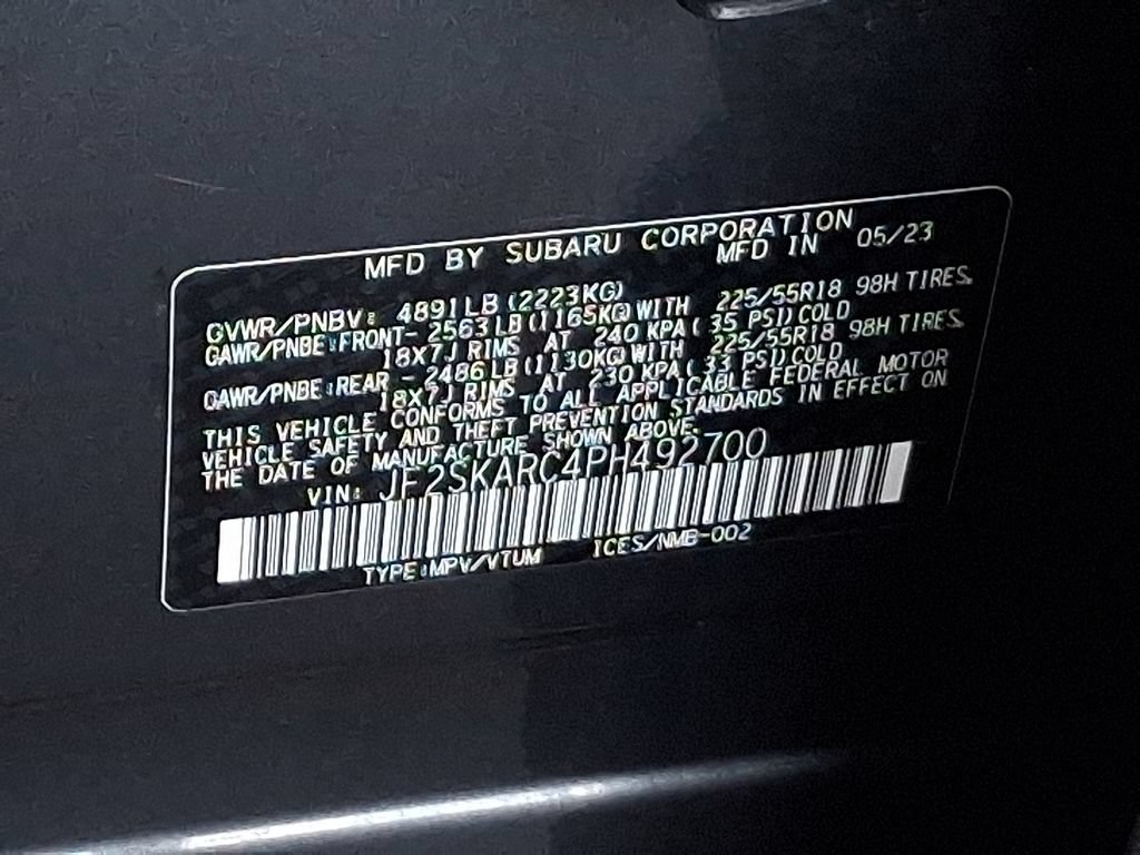 Certified 2023 Subaru Forester Touring w/ Popular Package #3 AWD/4WD image 29