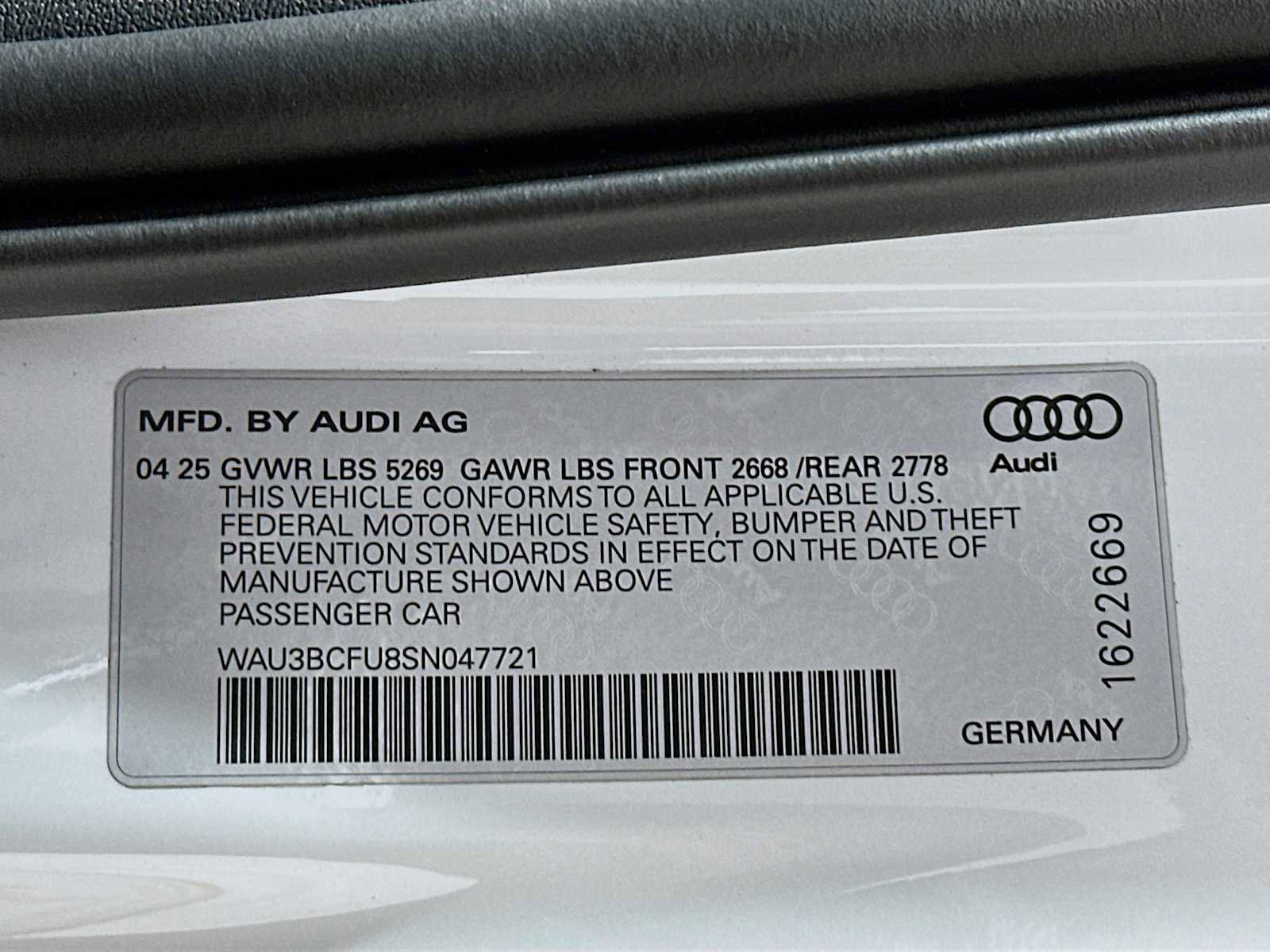 New 2025 Audi A5 2.0T Prestige image 30