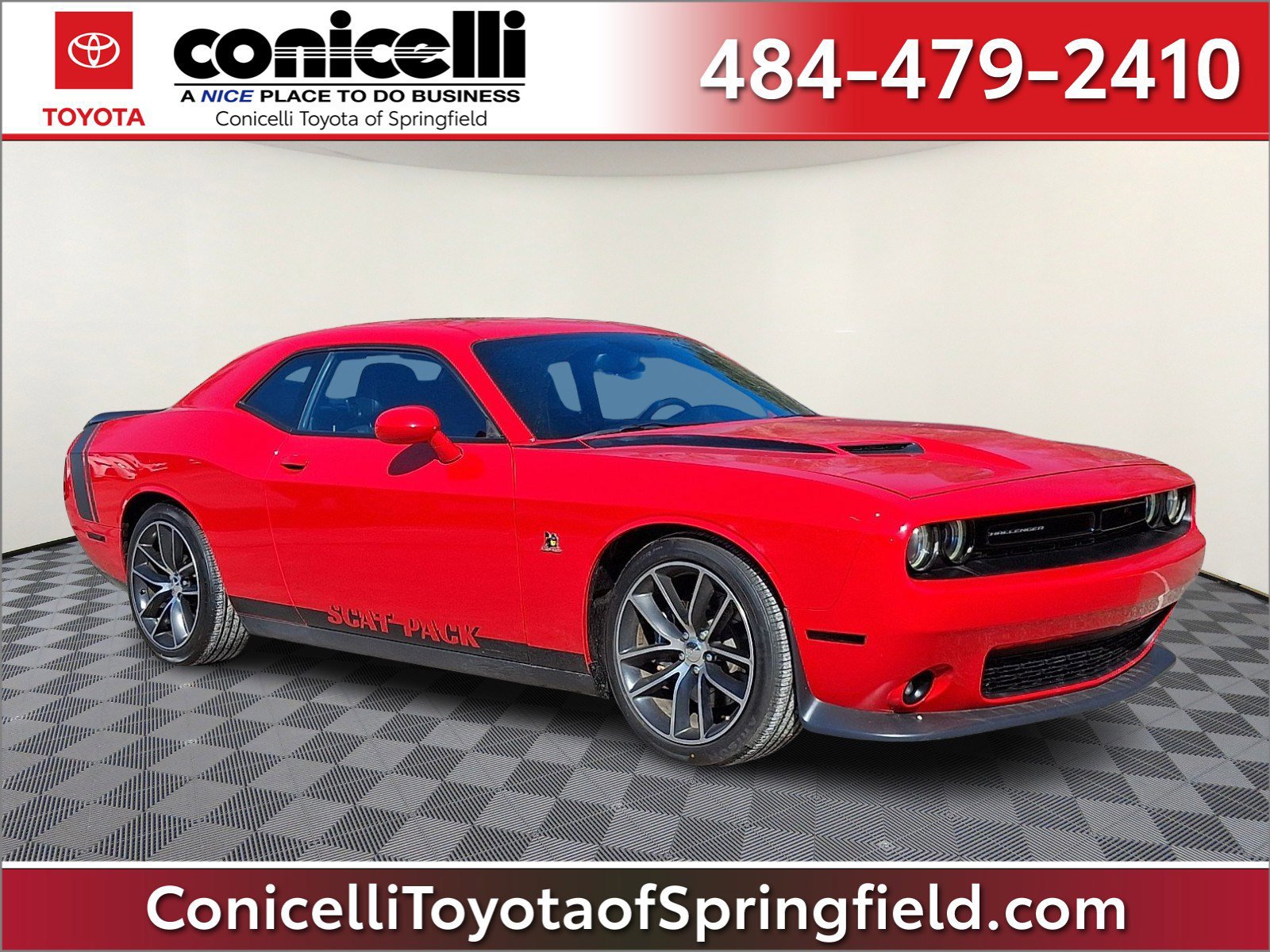 Used 2016 Dodge Challenger R/T Scat Pack w/ Leather Interior Group
