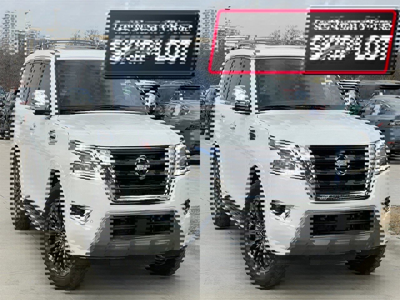 Certified 2024 Nissan Armada Platinum w/ Captain's Chairs Package image 1