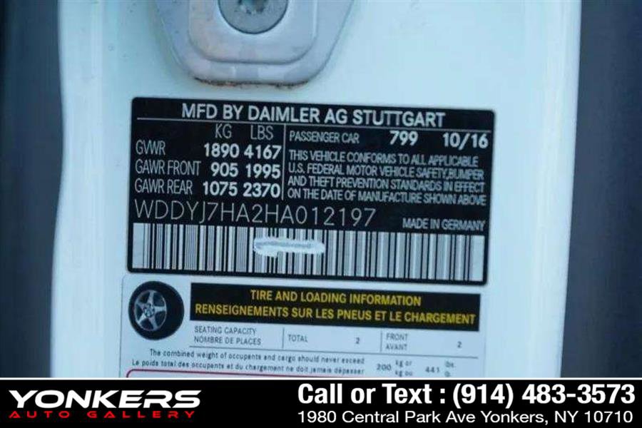 Used 2017 Mercedes-Benz AMG GT Coupe w/ Exclusive Interior Package image 54