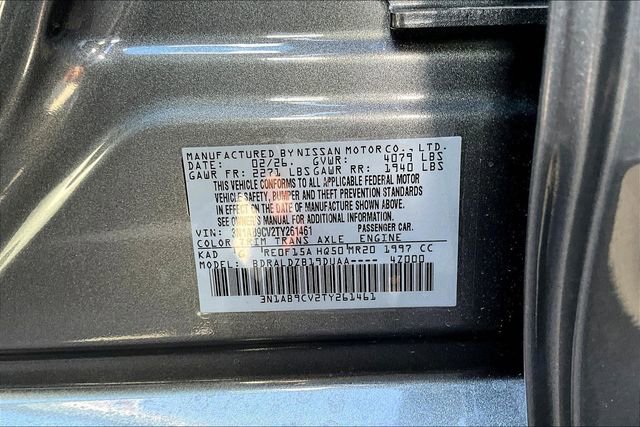 New 2026 Nissan Sentra SV FWD image 13