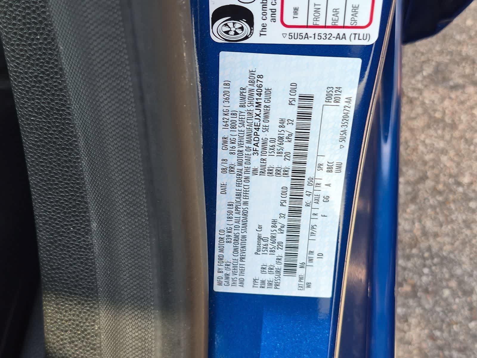 Used 2018 Ford Fiesta SE FWD image 34