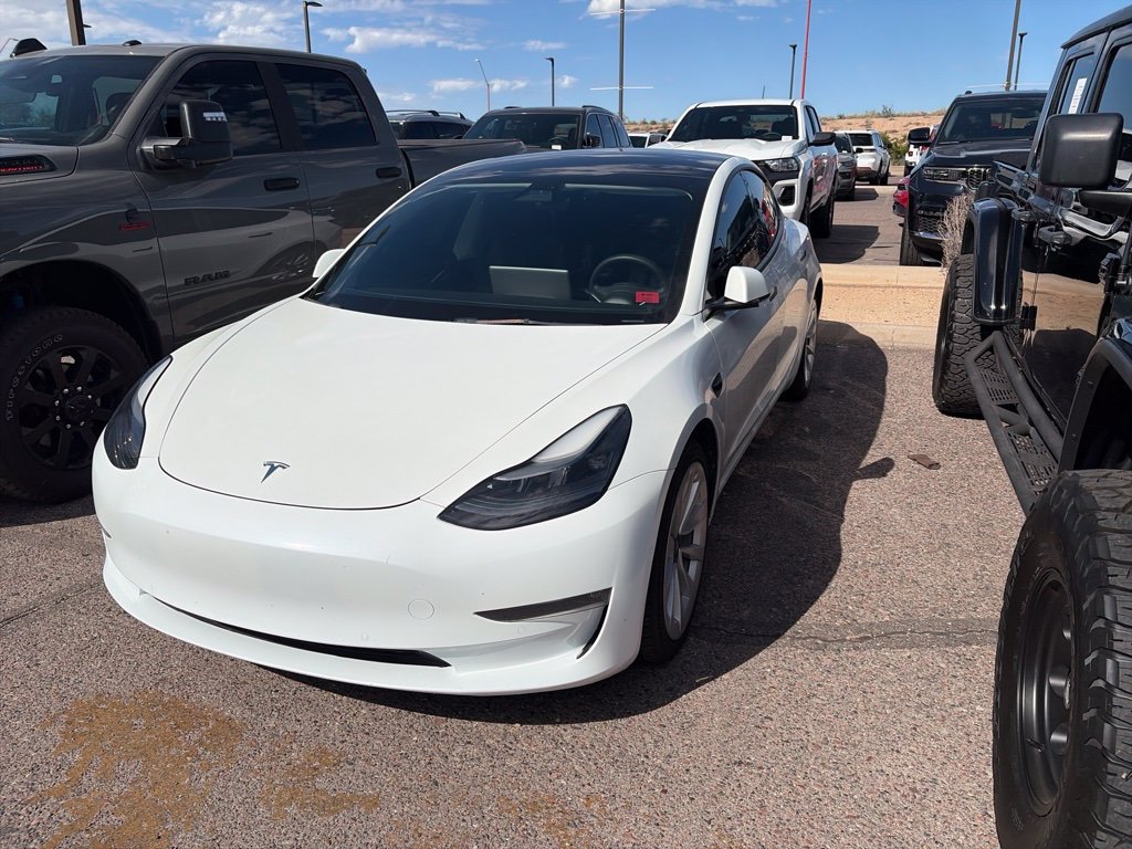 Used 2022 Tesla Model 3 Long Range AWD/4WD image 1