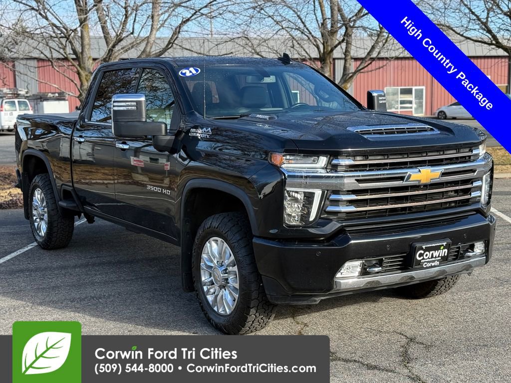 Used 2021 Chevrolet Silverado 3500 High Country w/ Z71 Off-Road Package AWD/4WD image 1