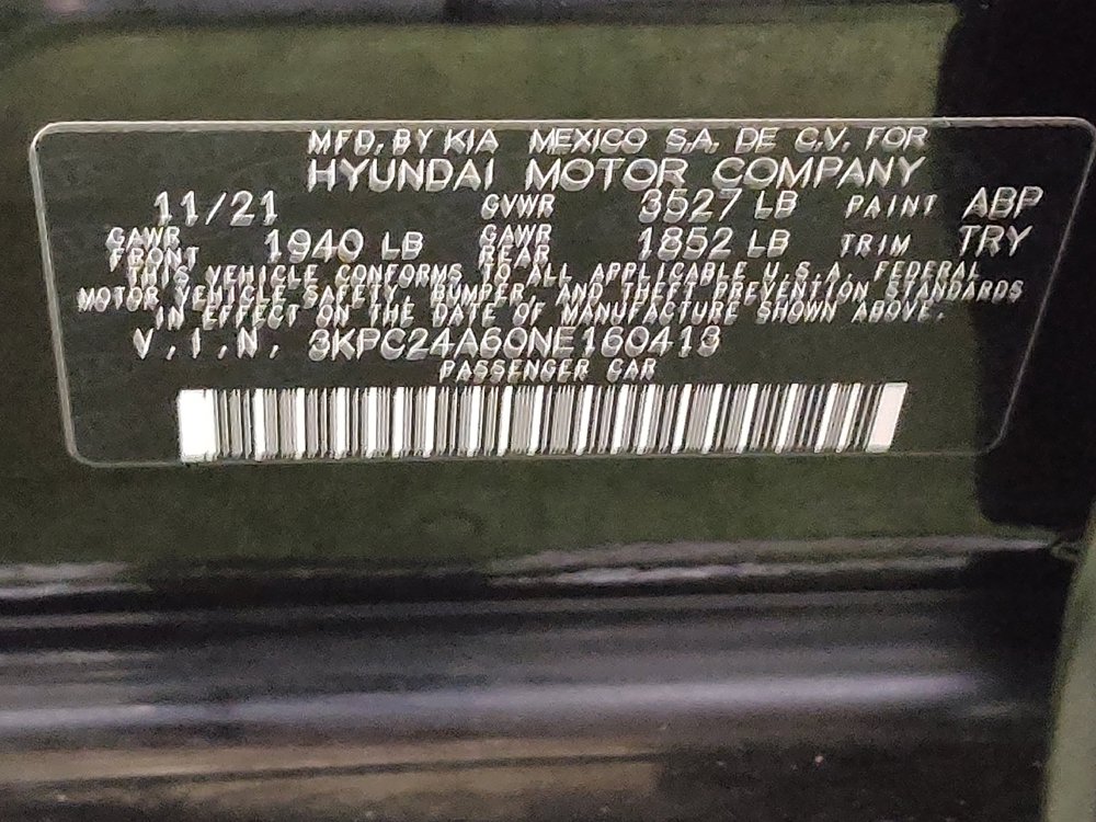Used 2022 Hyundai Accent SEL FWD image 33