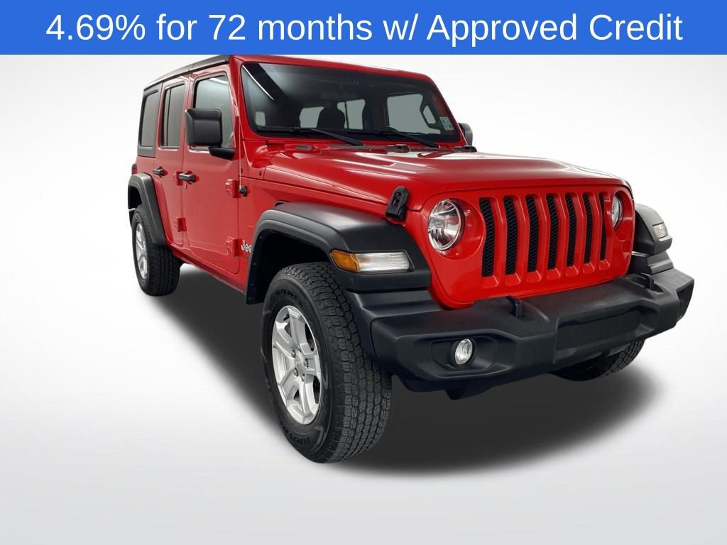 Used 2020 Jeep Wrangler Unlimited Sport S image 1