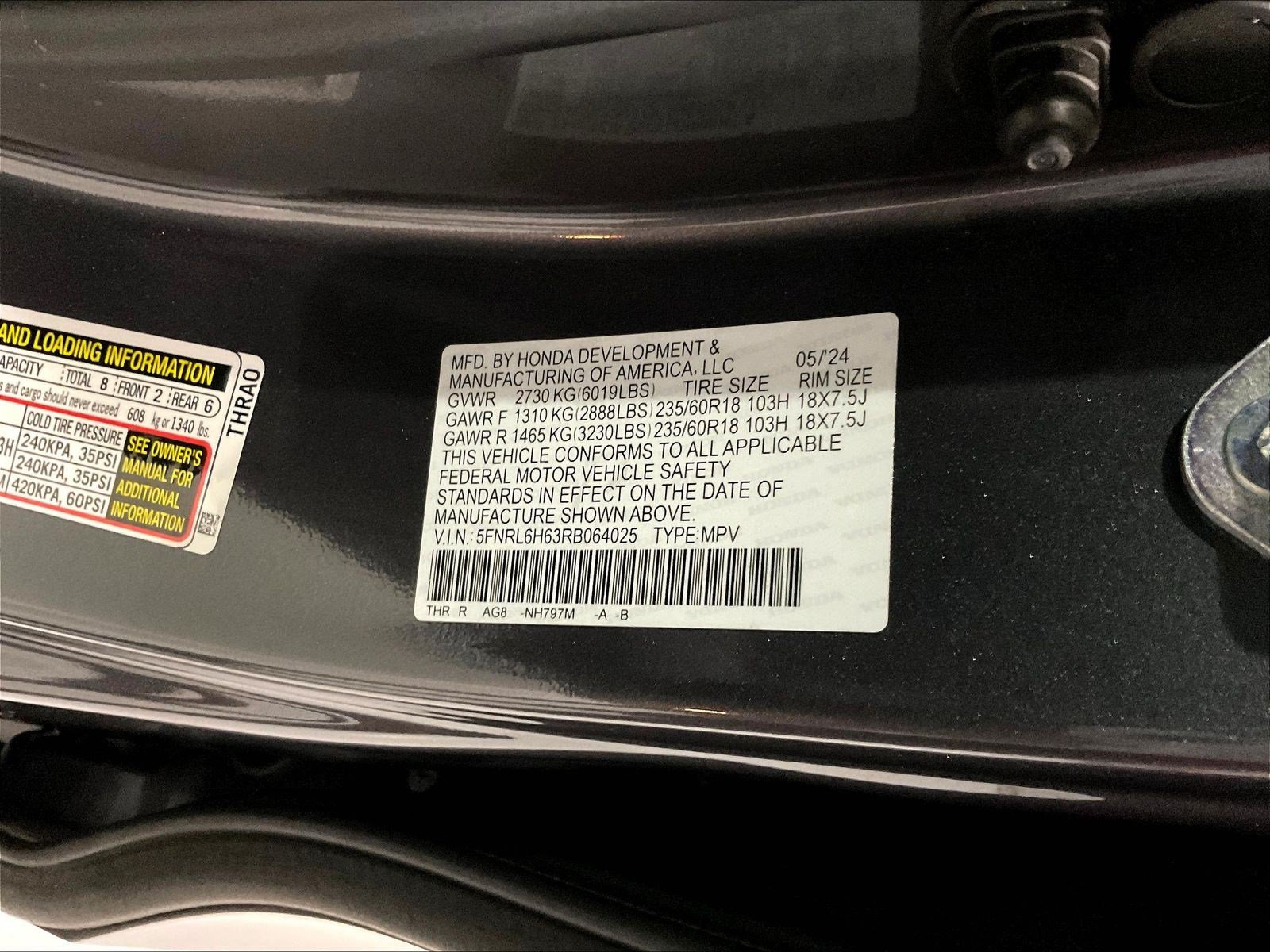 Used 2024 Honda Odyssey EX-L image 19
