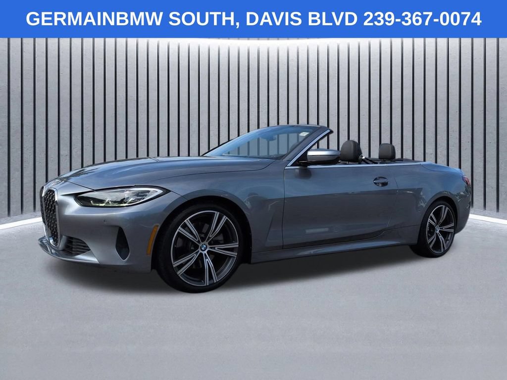 Certified 2022 BMW 430i Convertible w/ Convenience Package RWD image 1