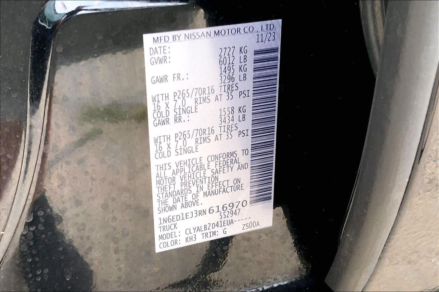 Used 2024 Nissan Frontier SV RWD image 37